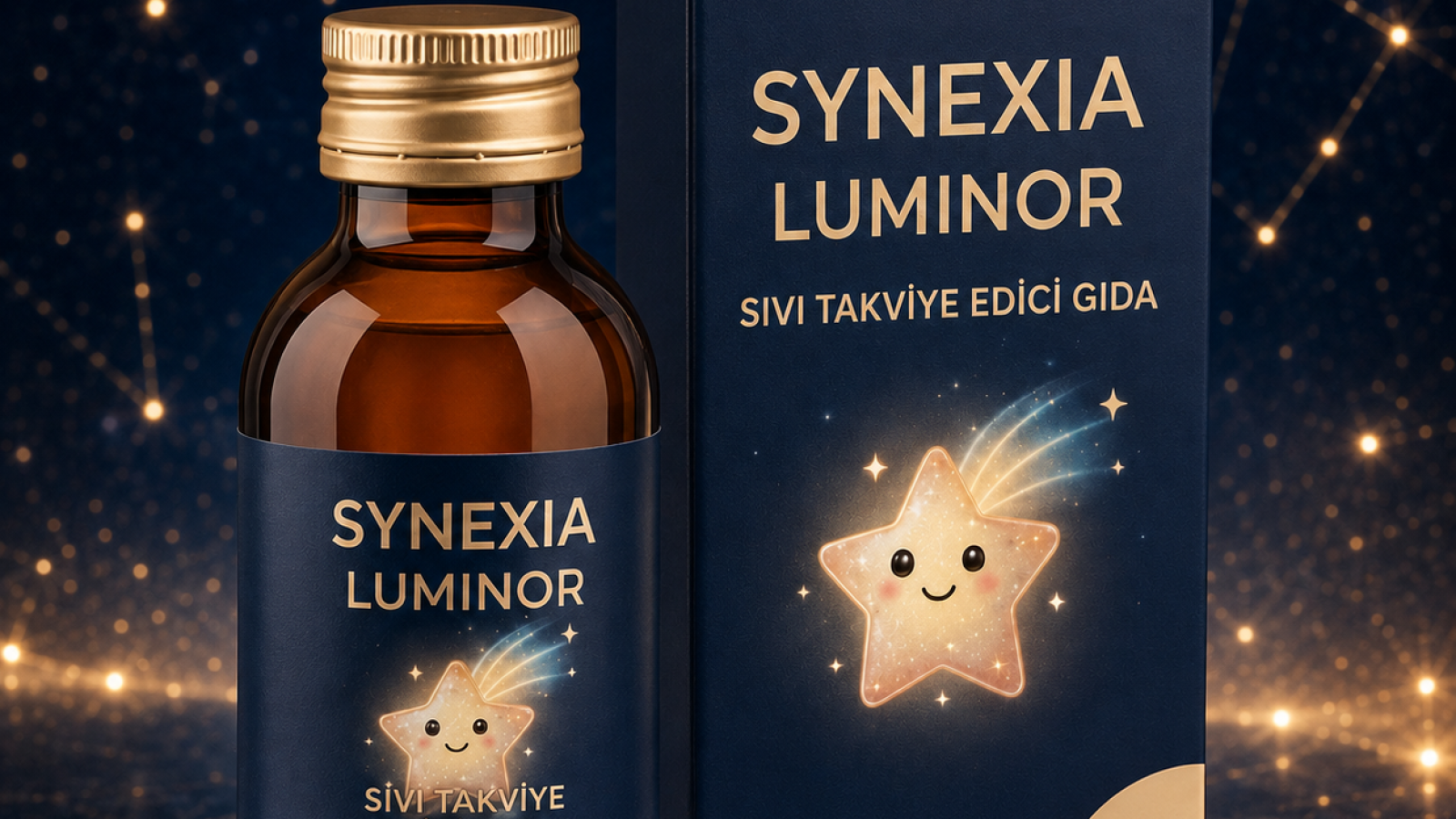-Synexia Luminor Şurup- Günlük Zihinsel Yaşam İçin Bilimsel Olarak Tasarlanmış Çok Bileşenli Formülasyon