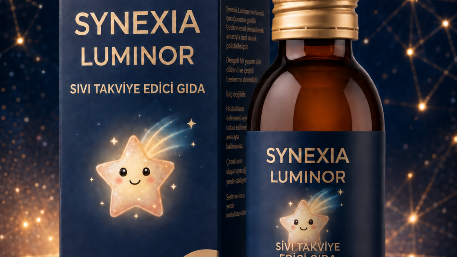 -Synexia Luminor Şurup- Bilişsel Yaşamı ve Zihinsel Performansı Desteklemeye Yönelik Çok Bileşenli Formülasyon